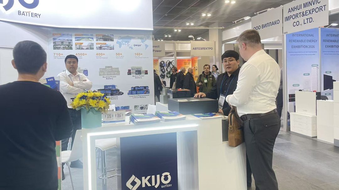 التركيز على أوروبا الشرقية | تبرز KIJO في RENWEX 2026، مُظهرًا قوة العلامة التجارية العالمية (2)