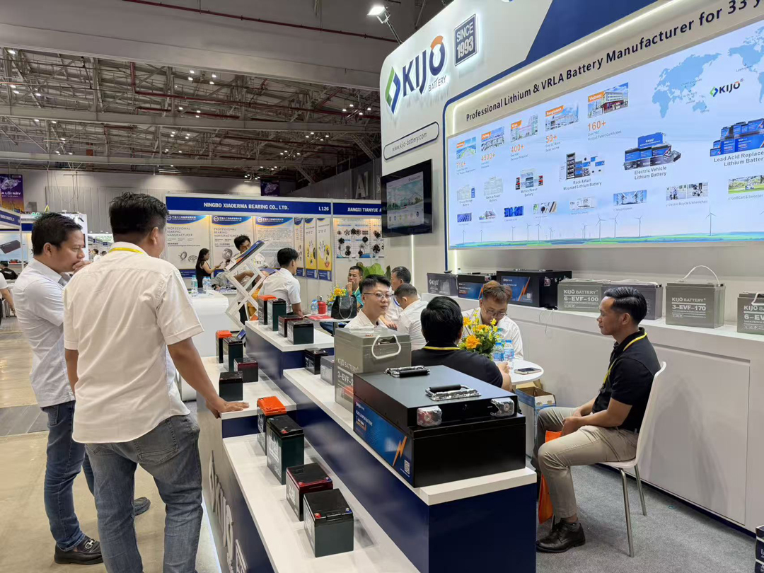 KIJO Battery تظهر بقوة في معرض فيتنام الدولي للسيارات والدراجات النارية 2026 (3)