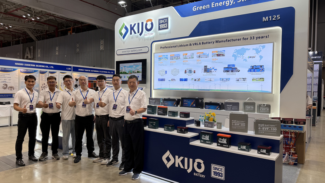 KIJO Battery تظهر بقوة في معرض فيتنام الدولي للسيارات - الدراجات النارية 2026