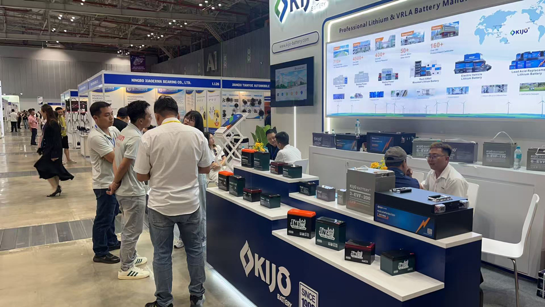 KIJO Battery تختم معرض Autotech & Accessories 2026 فيتنام (4)